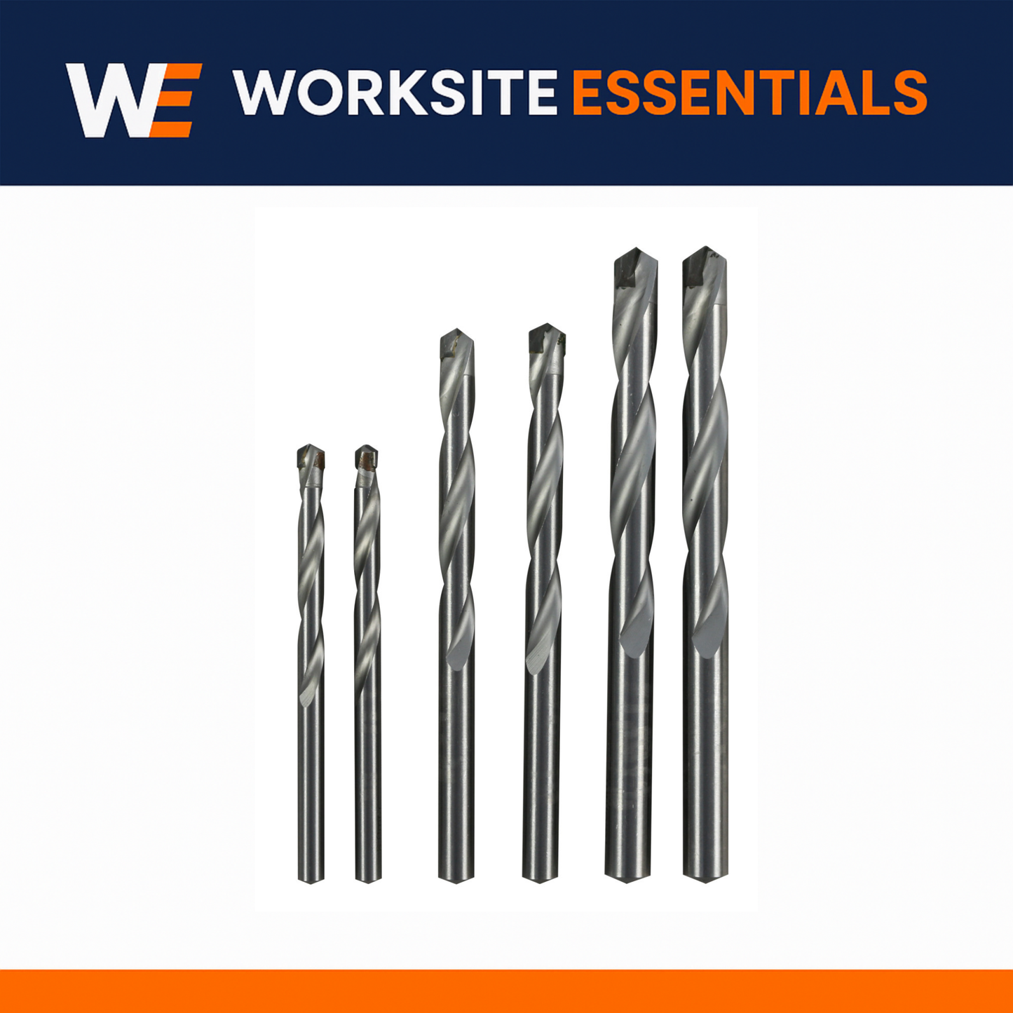 Multi-Purpose Drill Bits – Tungsten Carbide Tipped (TCT) for Metal, Wood, Masonry & Steel | Abracs Trade Series