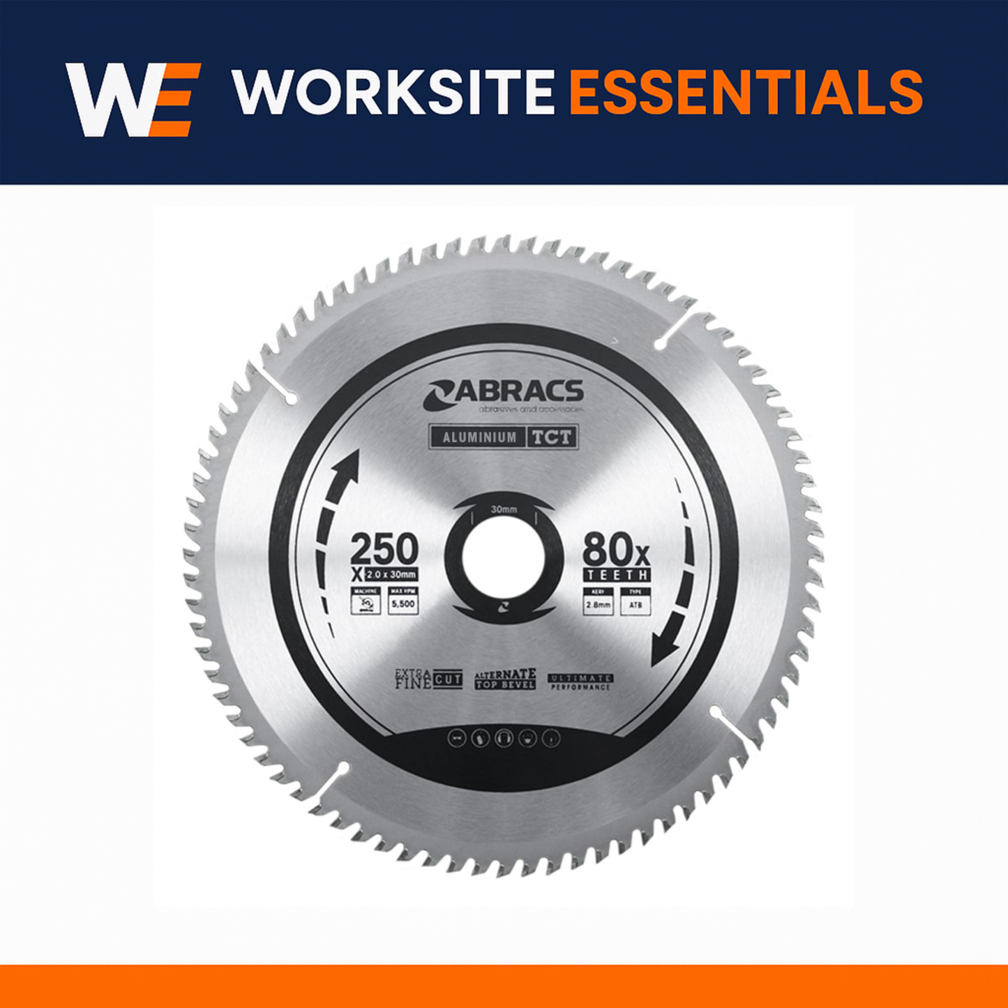 š© Aluminium Cutting TCT Saw Blades ā Non-Ferrous Circular & Mitre Saw Blades (160ā305mm)