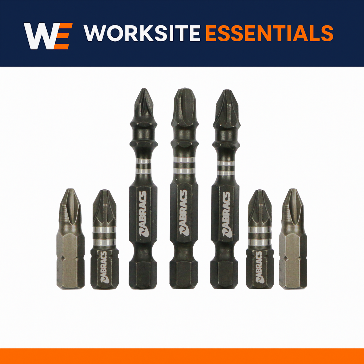 Impact Screwdriver Bits – Abracs PH, PZ & TX Driver Bits