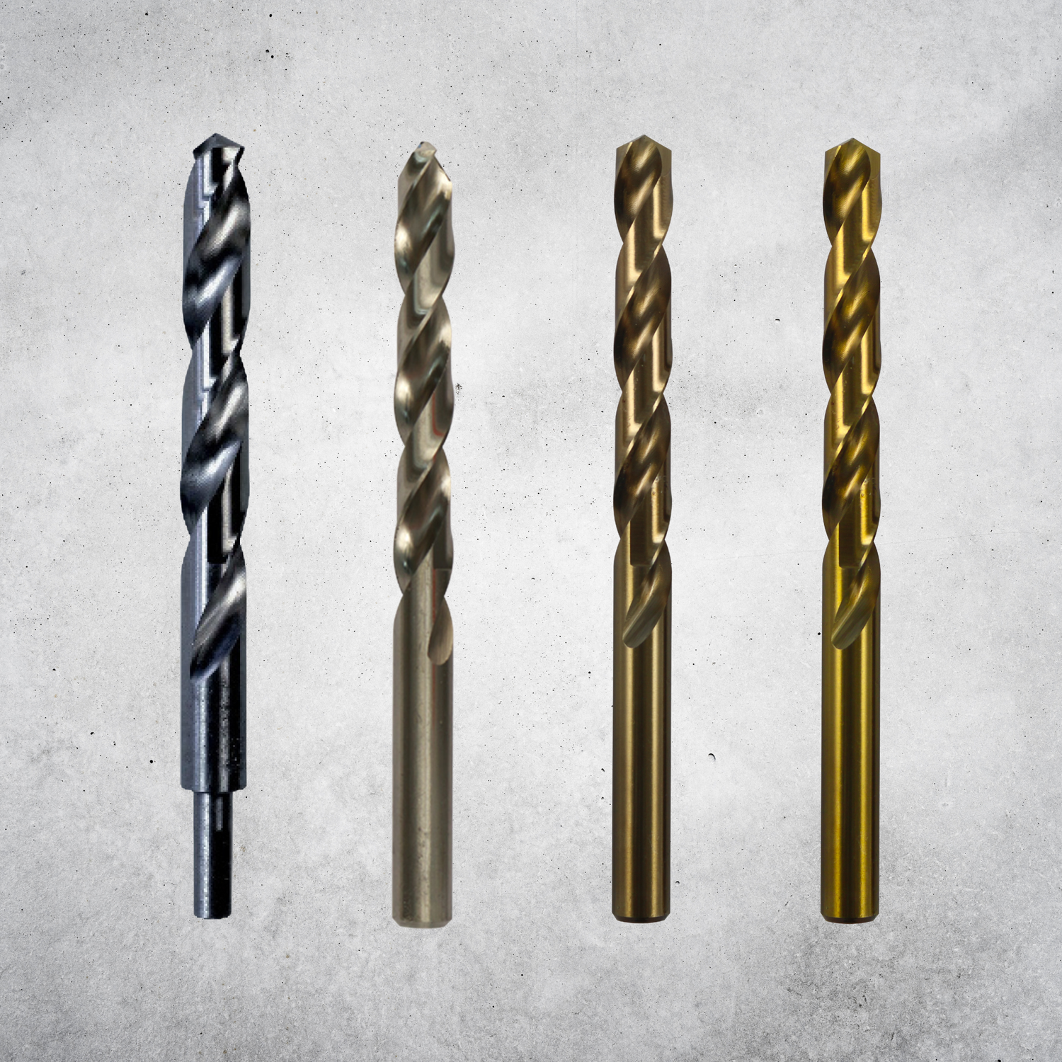 Metal drill bits – HSS, cobalt and titanium-coated options (UK)