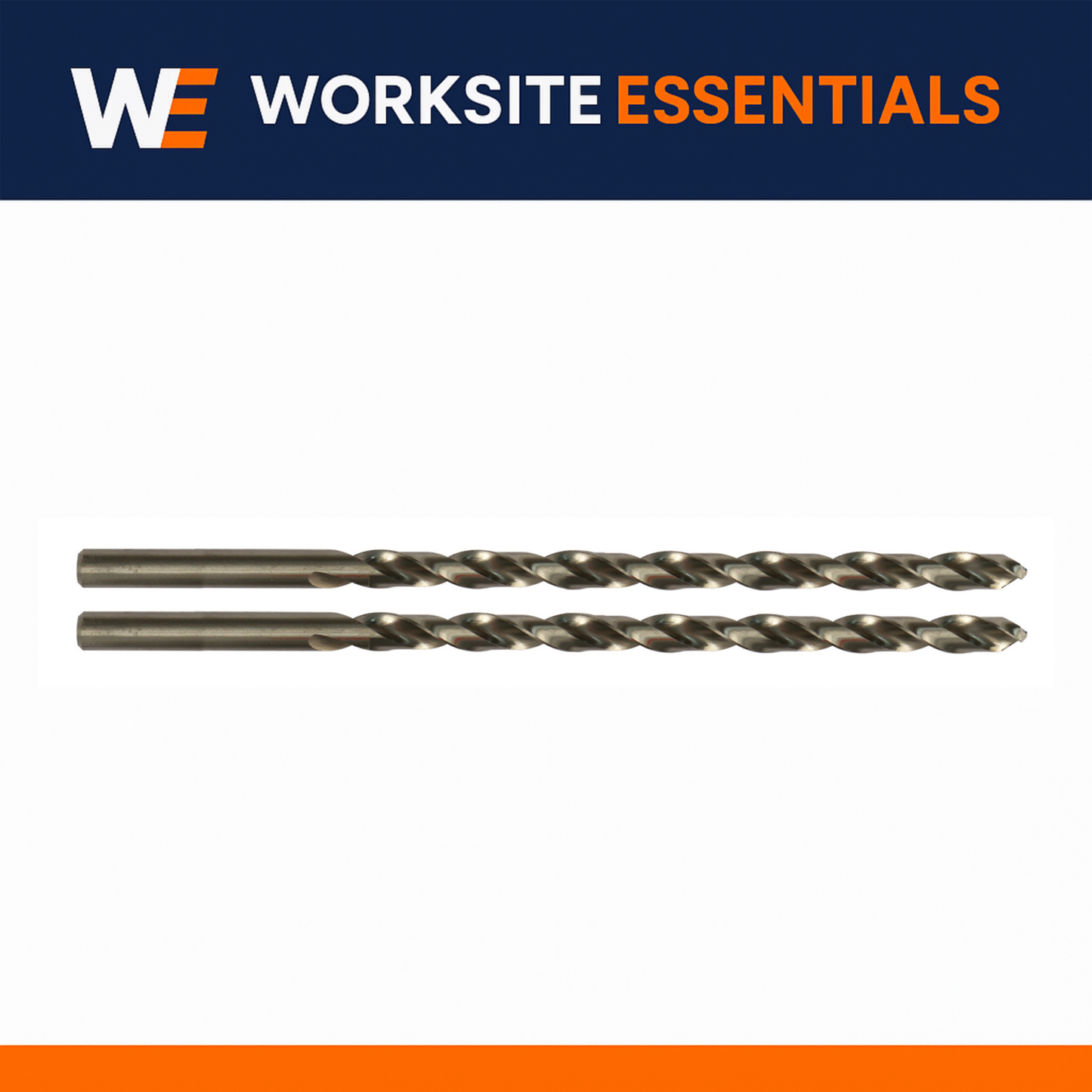 Long Series HSS-G Drill Bits for Metal, Wood & Plastic – Extra-Long Precision Ground High-Speed Steel Bits (Abracs)