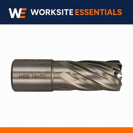 Mag Drill Cutters – HSS M2 Annular Cutters for Steel, Cast Iron & Metal Plate (12–50mm, 30mm & 50mm Cutting Depths)