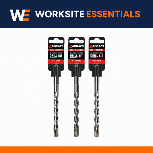 SDS+ 4-Cutter Masonry Drill Bits – Professional Carbide-Tipped Concrete & Stone Drill Bits (5.5mm–25mm, 160–450mm Lengths)